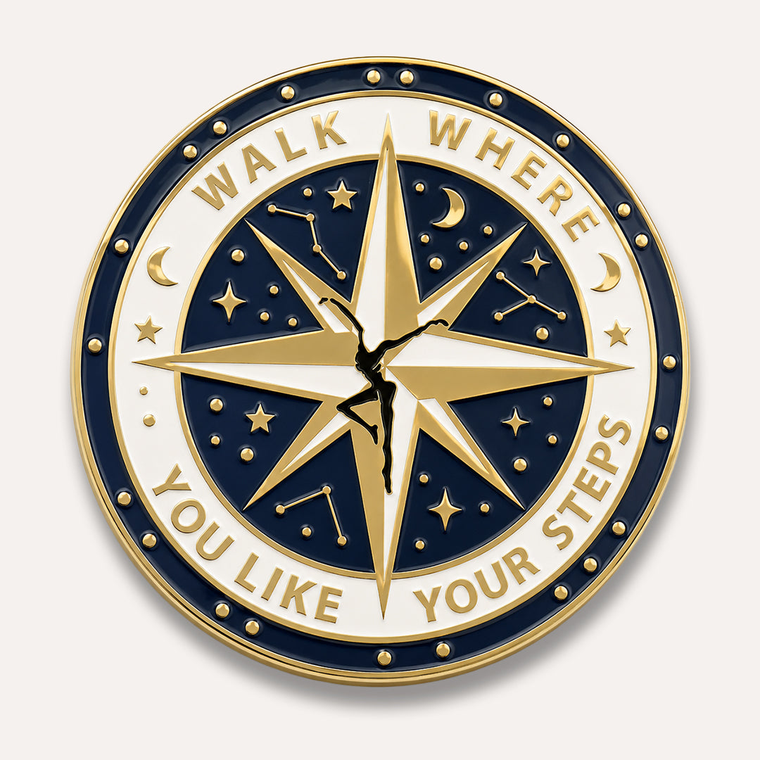 Compass Magnetic Charm