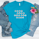 Unisex Letter Beads Pig Tee