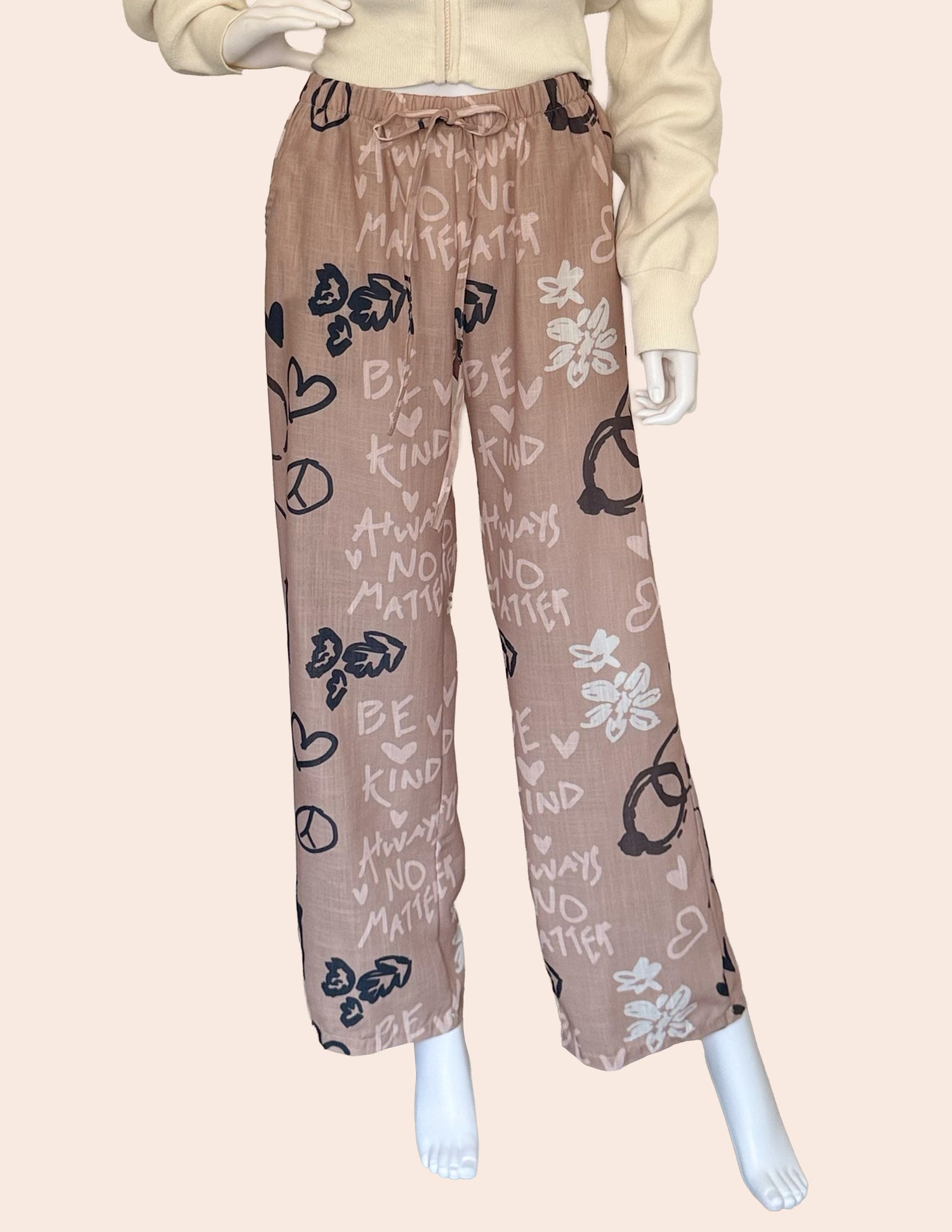 Relaxed Drawstring Trousers