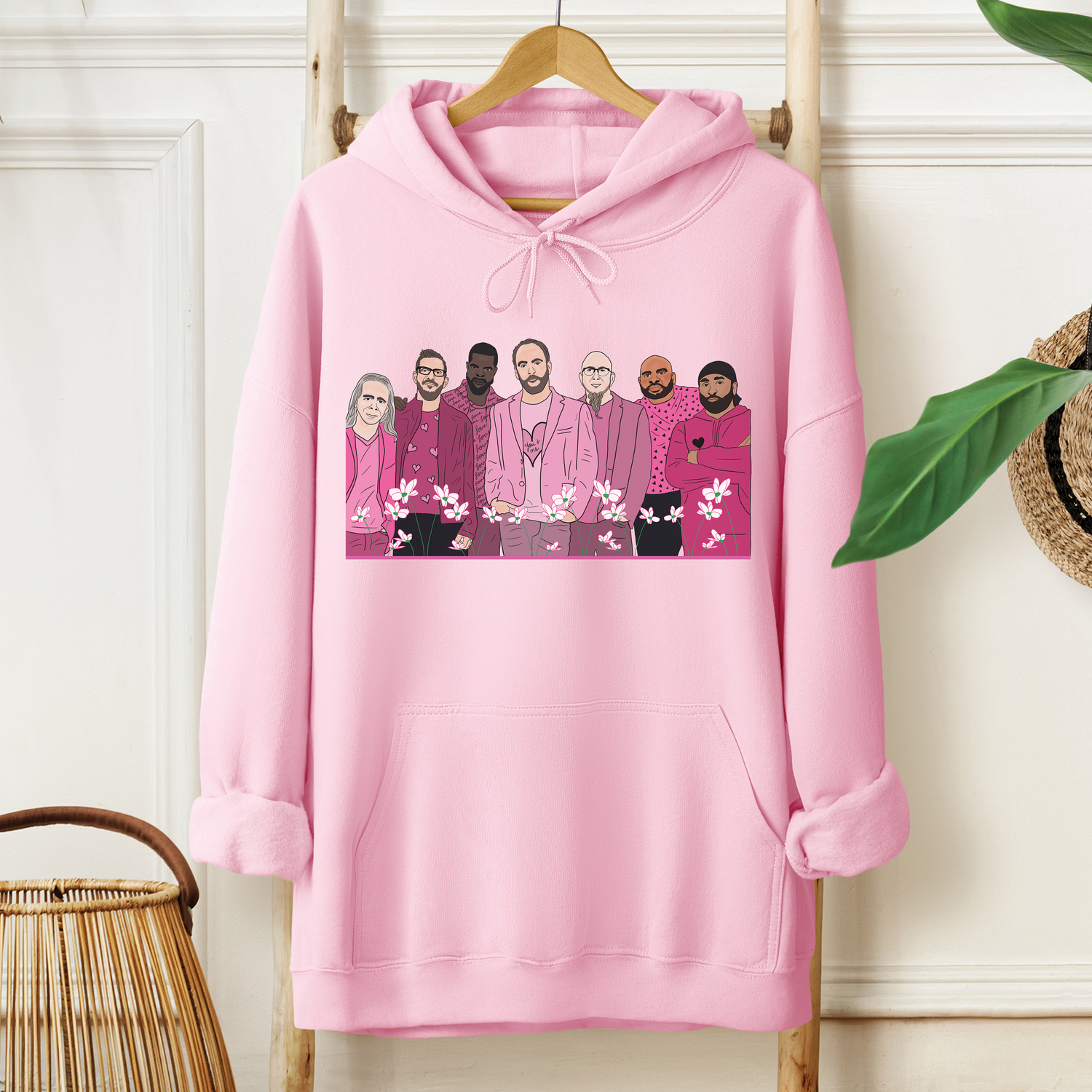 Unisex The Boys on Valentine's Day Hoodie