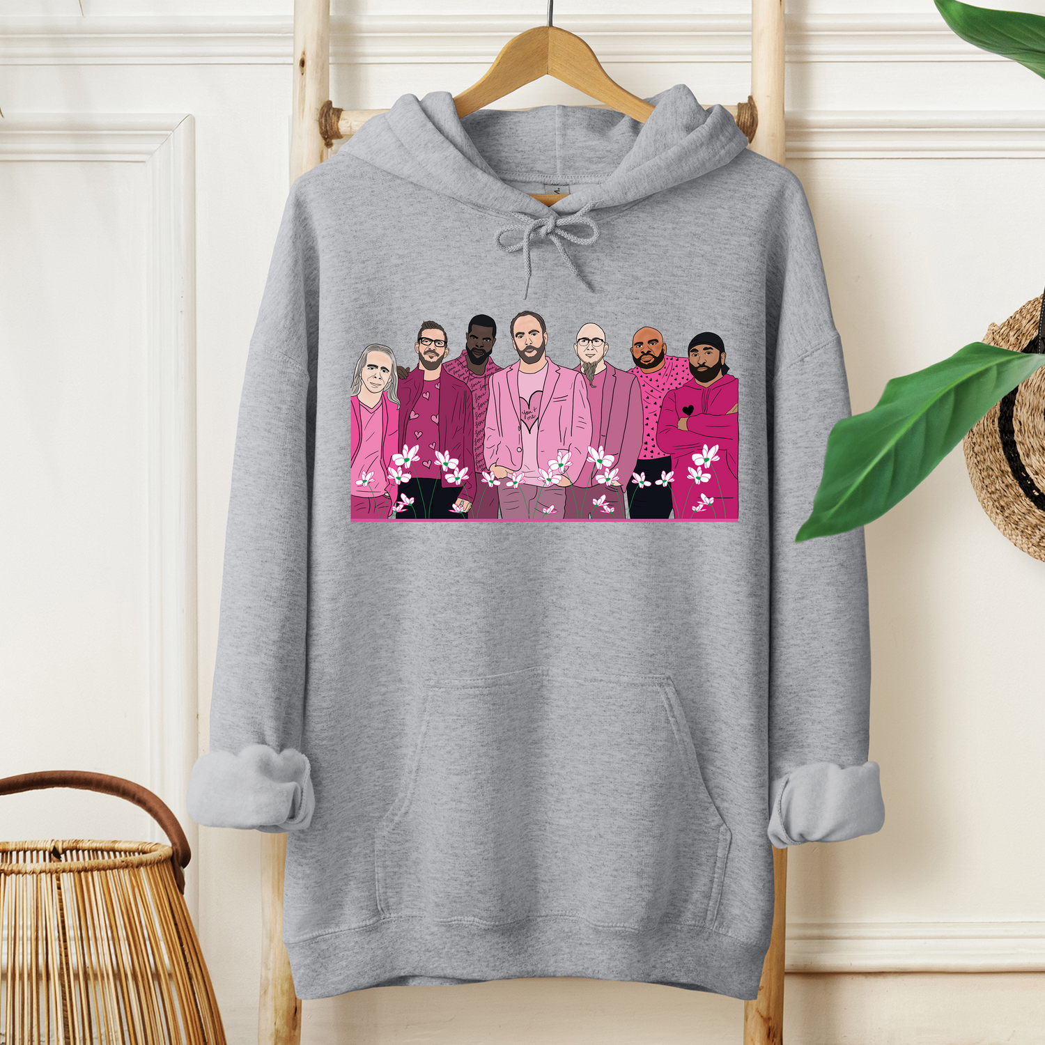 Unisex The Boys on Valentine's Day Hoodie