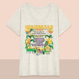 Women’s Curvy Cornbread T-Shirt