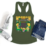 Cornbread Recipe Fitted Racerback