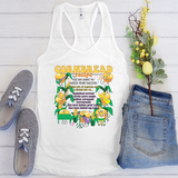 Cornbread Recipe Fitted Racerback