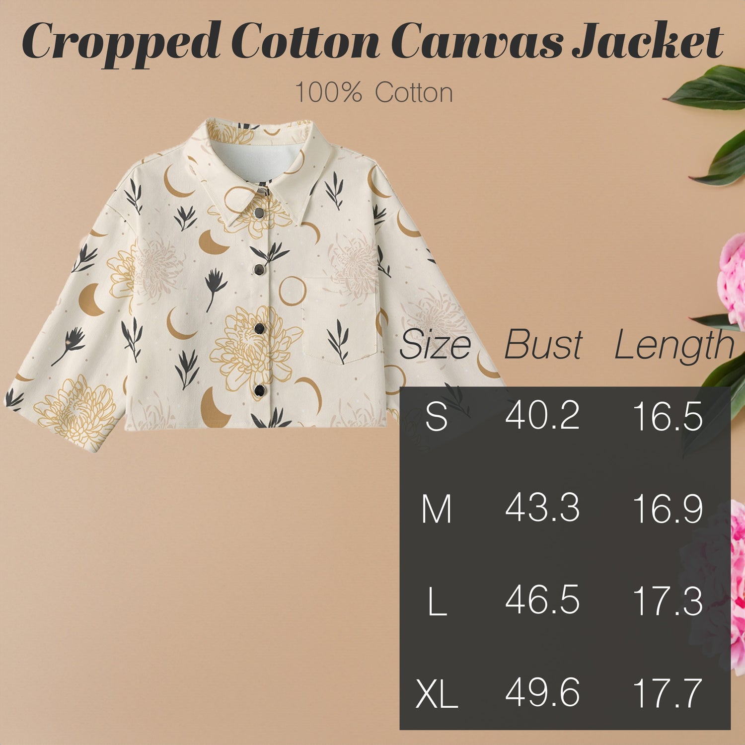 Cropped Canvas Jacket