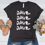 Unisex Dave Handwriting T-Shirt