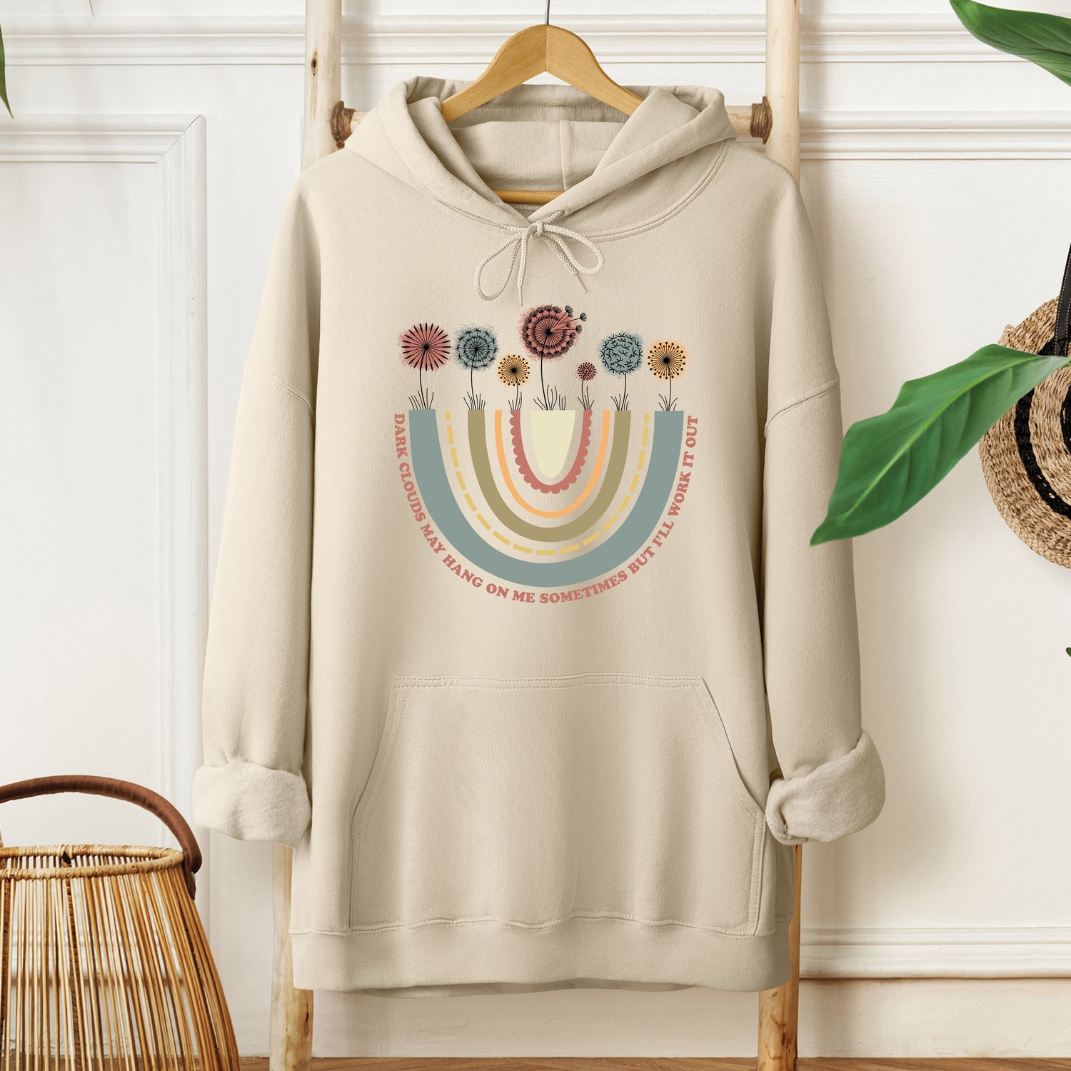 Unisex Dark Clouds Hoodie