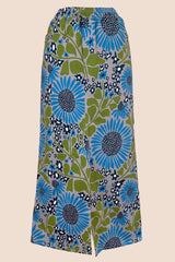 Cotton Canvas Maxi Skirt