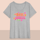 Women’s Curvy Dave Junkie T-Shirt