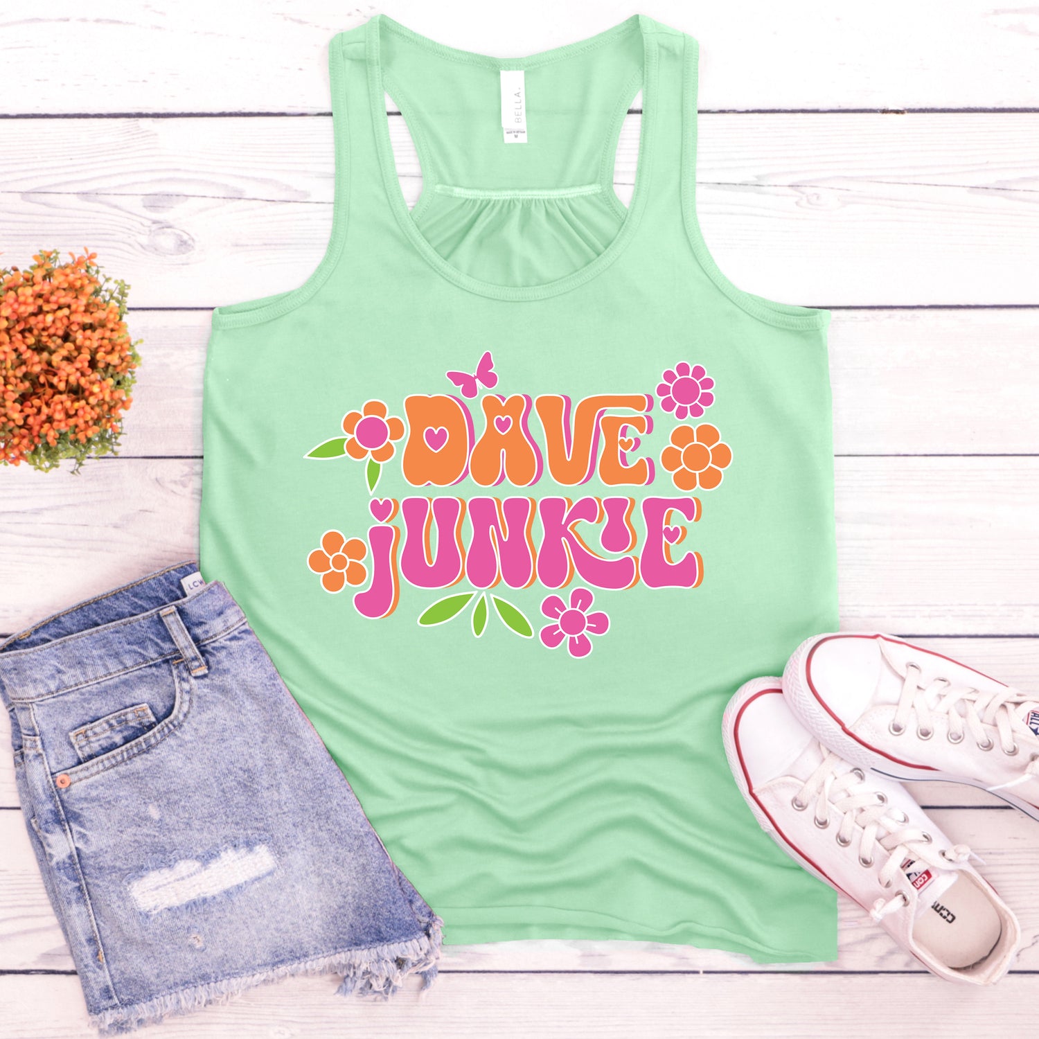 Dave Junkie Flowy Racerback