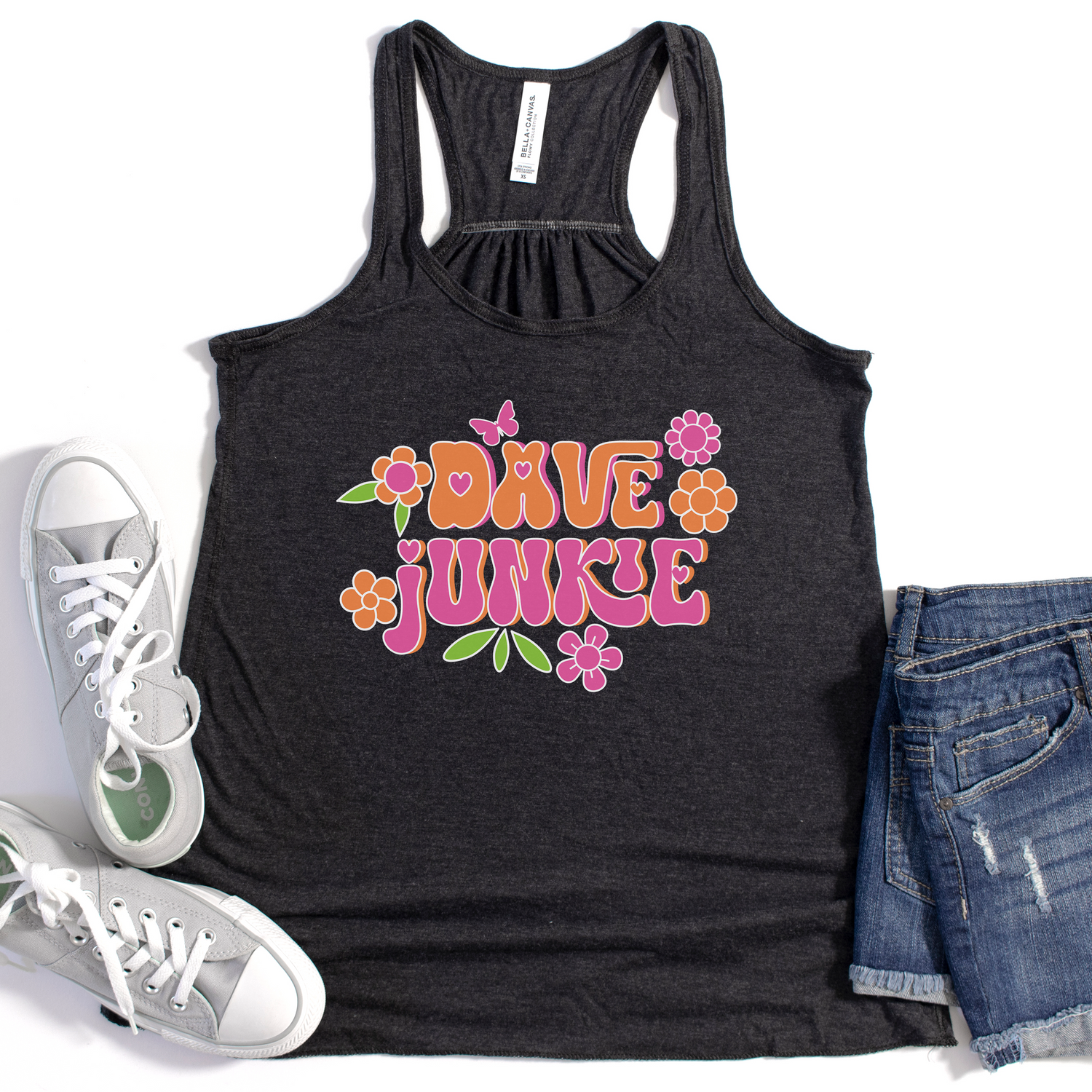 Dave Junkie Flowy Racerback