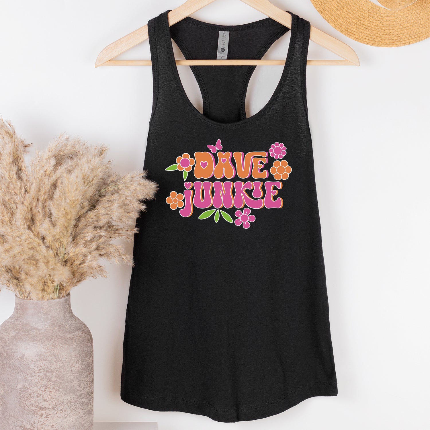 Dave Junkie Fitted Racerback