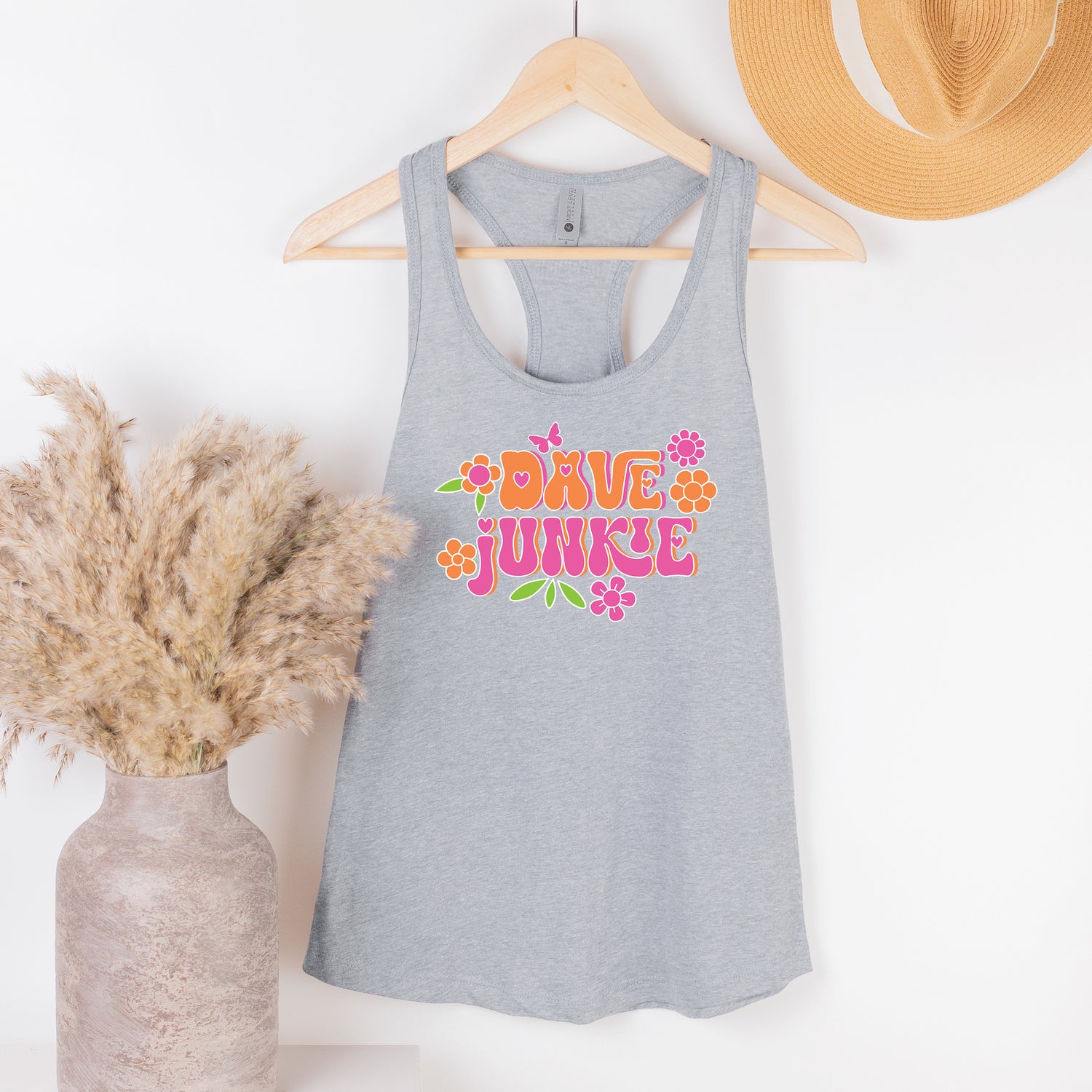 Dave Junkie Fitted Racerback