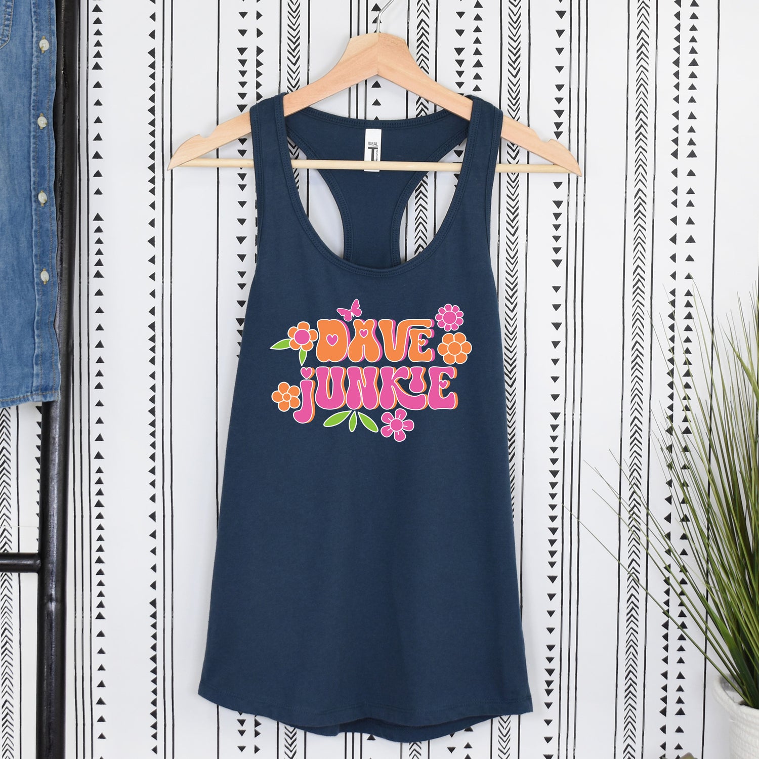 Dave Junkie Fitted Racerback