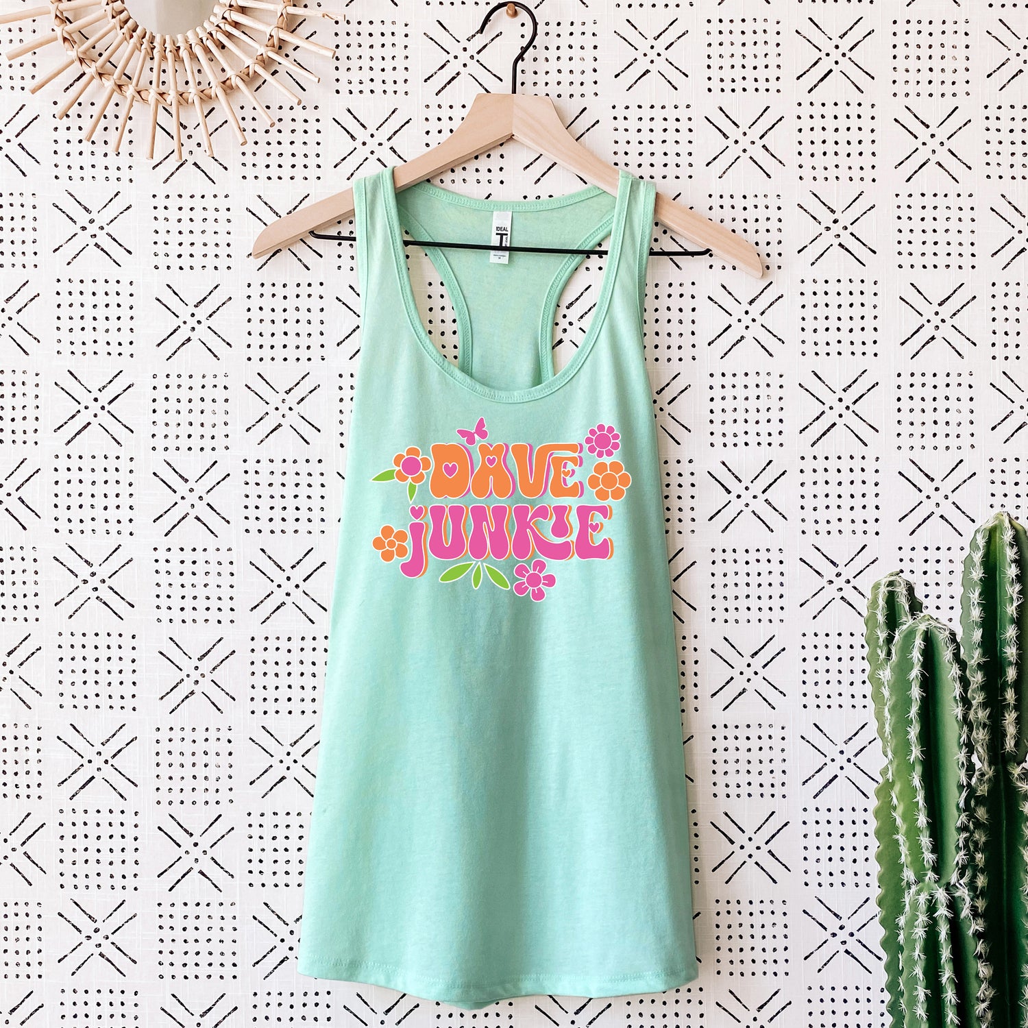 Dave Junkie Fitted Racerback