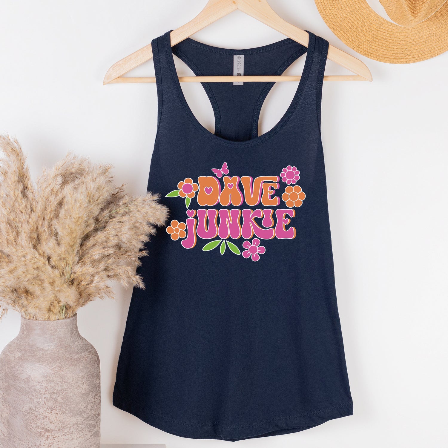 Dave Junkie Fitted Racerback