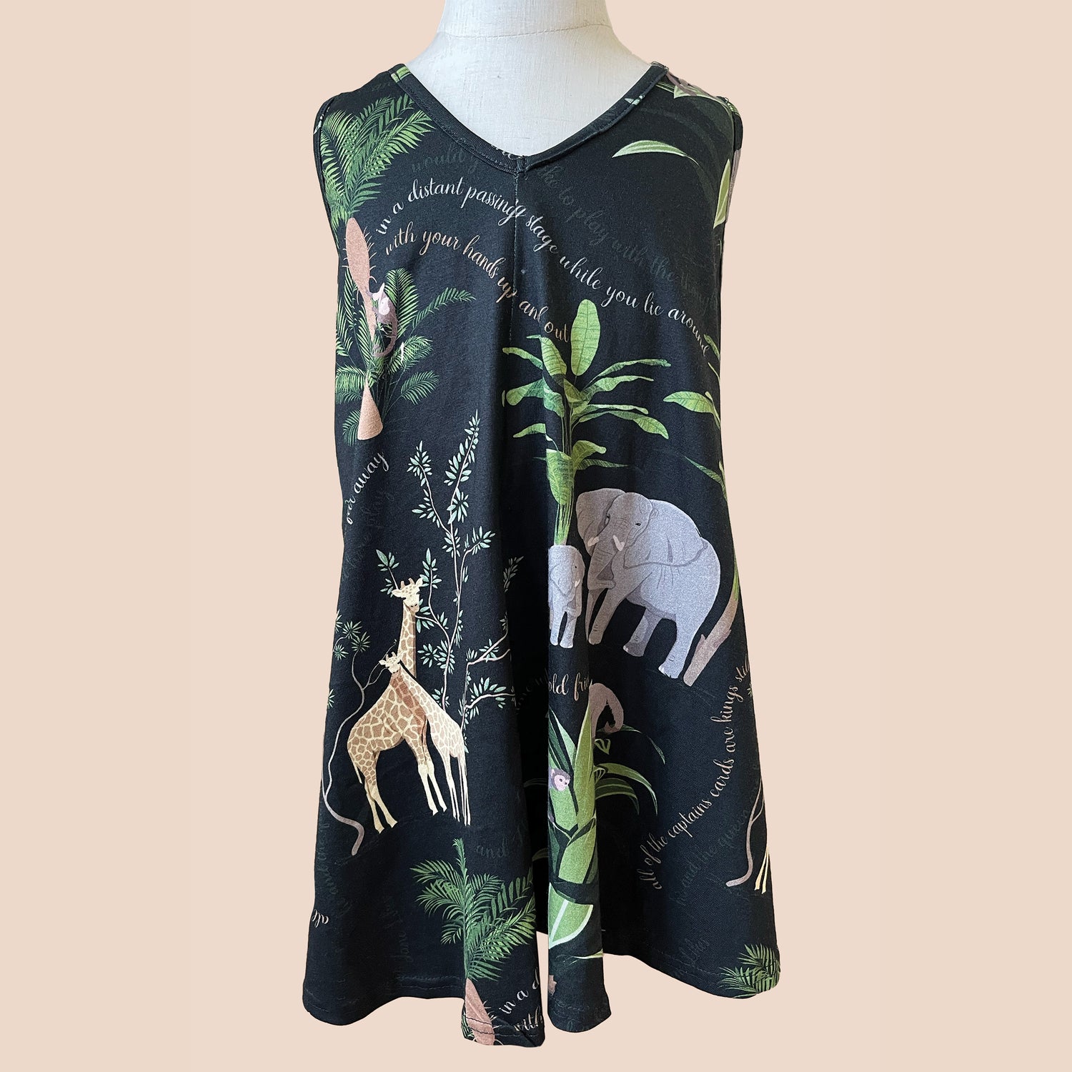 Kids Cotton Sleeveless Dress