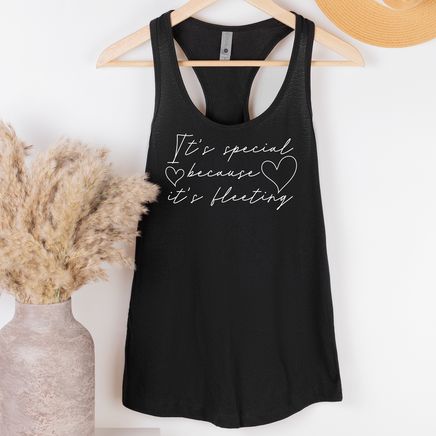 Something to Tell My Baby Next Level Racerback