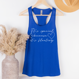 Something to Tell My Baby Next Level Racerback