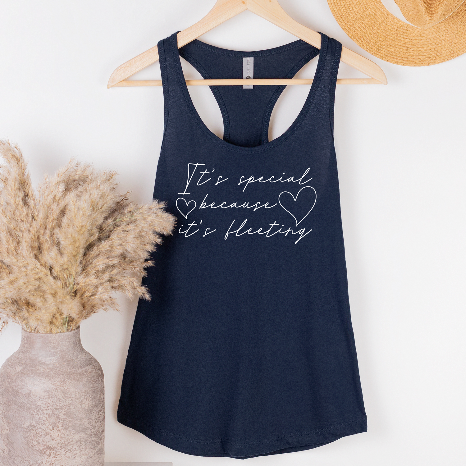 Something to Tell My Baby Next Level Racerback