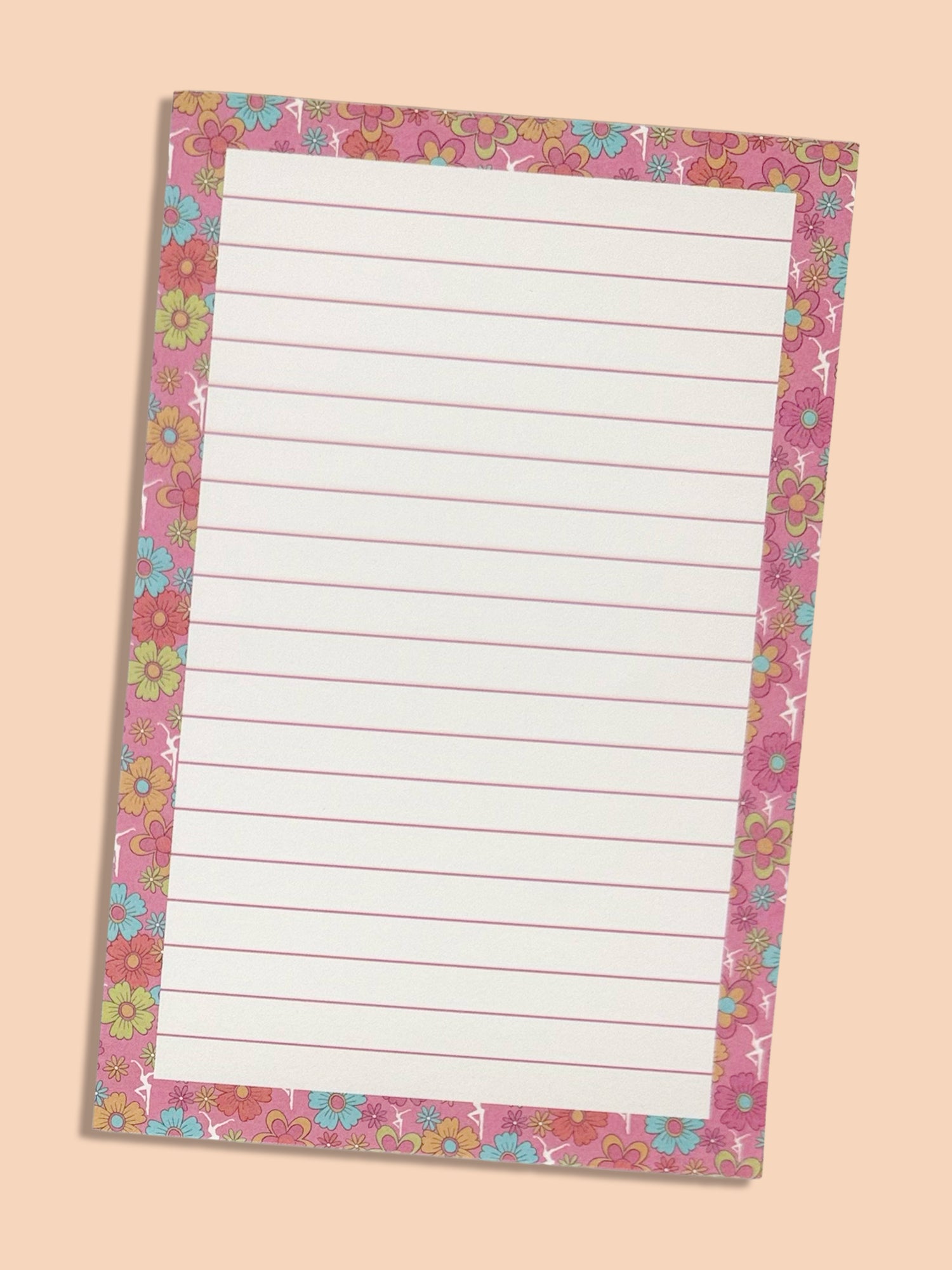 Groovy Daisy Lined Notepad