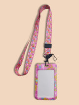 Groovy Daisy Lanyard Badge Holder