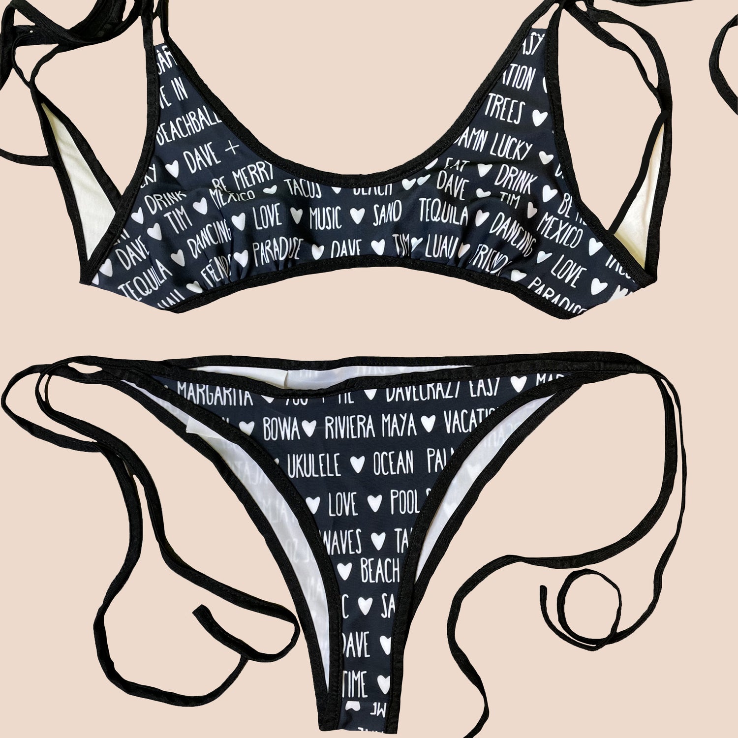 Scoop Halter Swimsuit