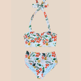 High Waisted Padded Halter Swimsuit