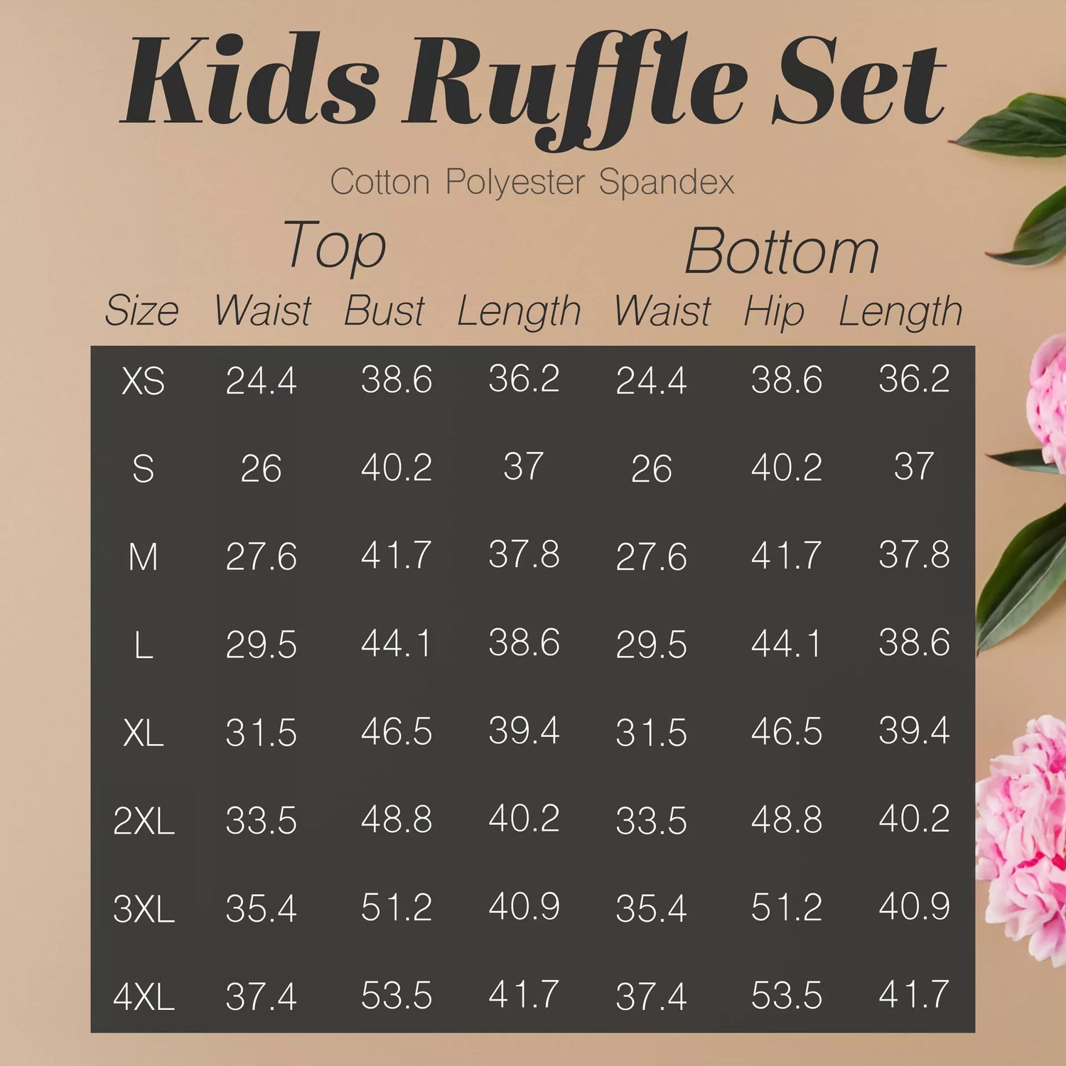 Children's Ruffle Set