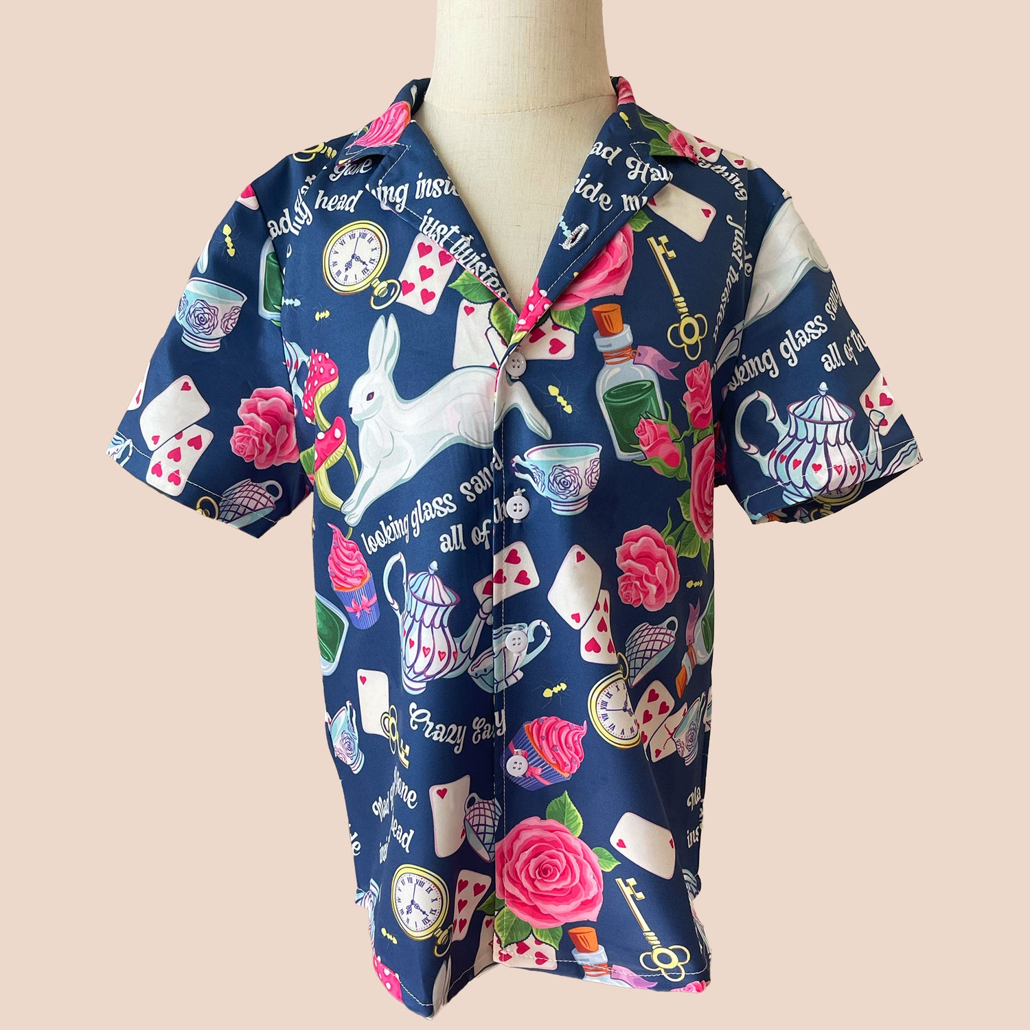 Kids Silky Hawaiian Shirt