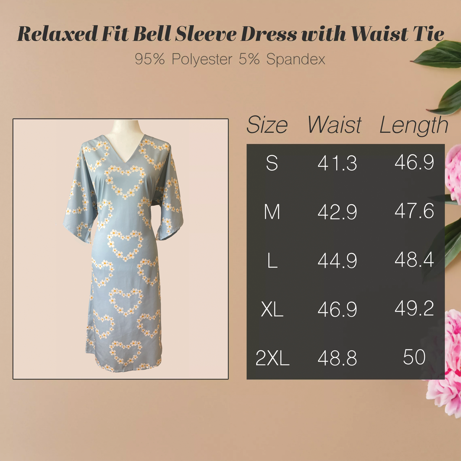 Kimono Sleeve Midi Dress