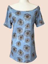 Off Shoulder Tunic Top