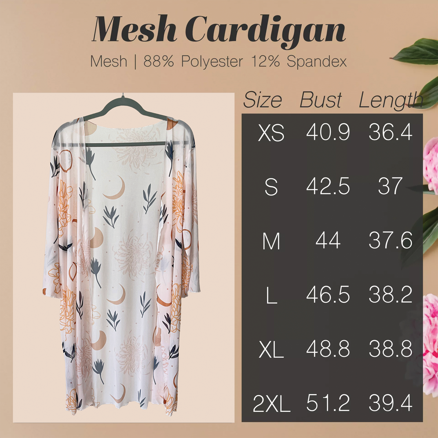 Mesh Cardigan