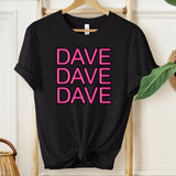 Unisex Neon Pink Dave T-Shirt
