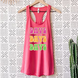 Groovy Dave Fitted Racerback