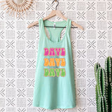 Groovy Dave Fitted Racerback