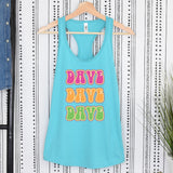 Groovy Dave Fitted Racerback