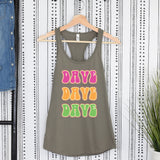 Groovy Dave Fitted Racerback