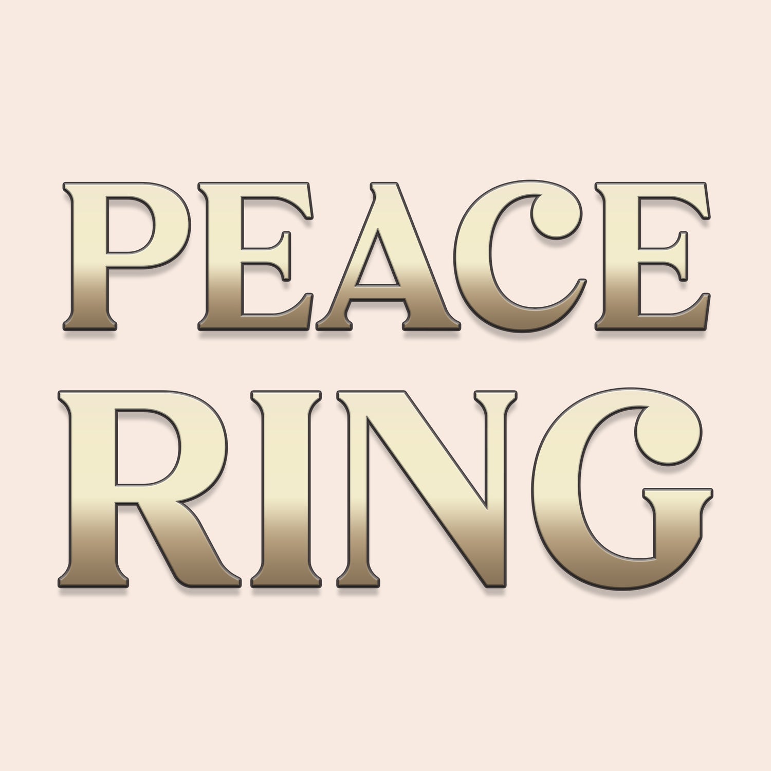 Peace + FD Ring