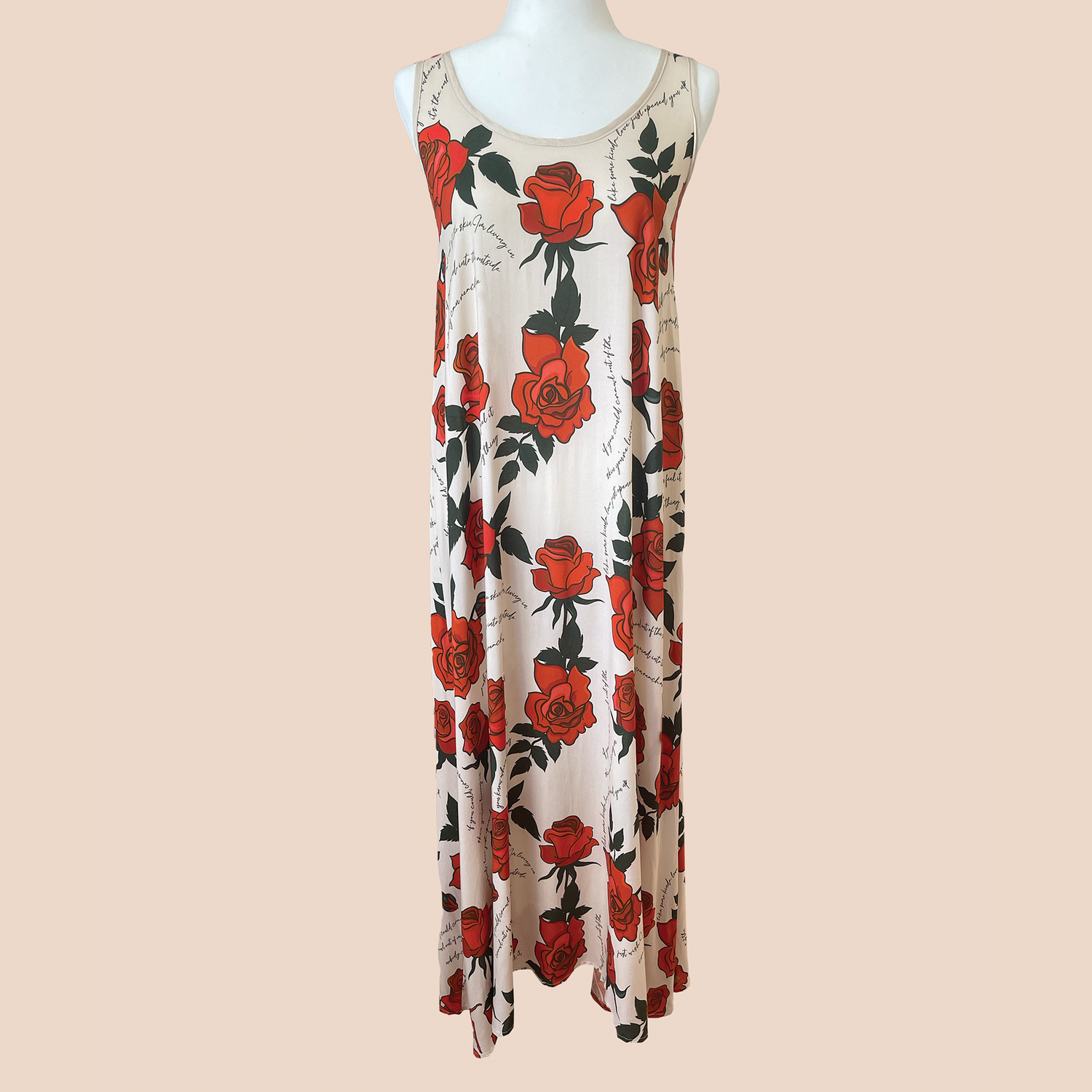 Linen Maxi Dress