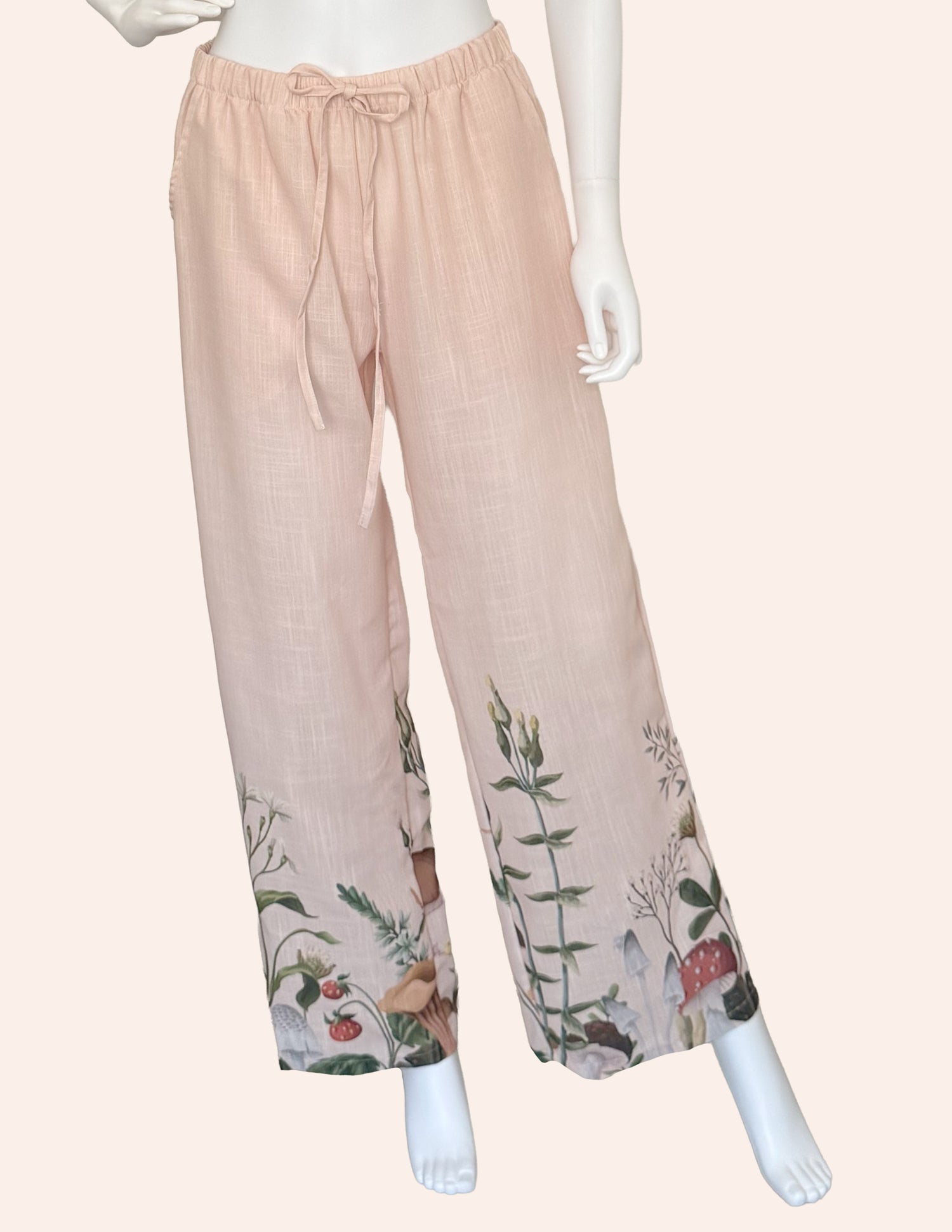 Relaxed Drawstring Trousers