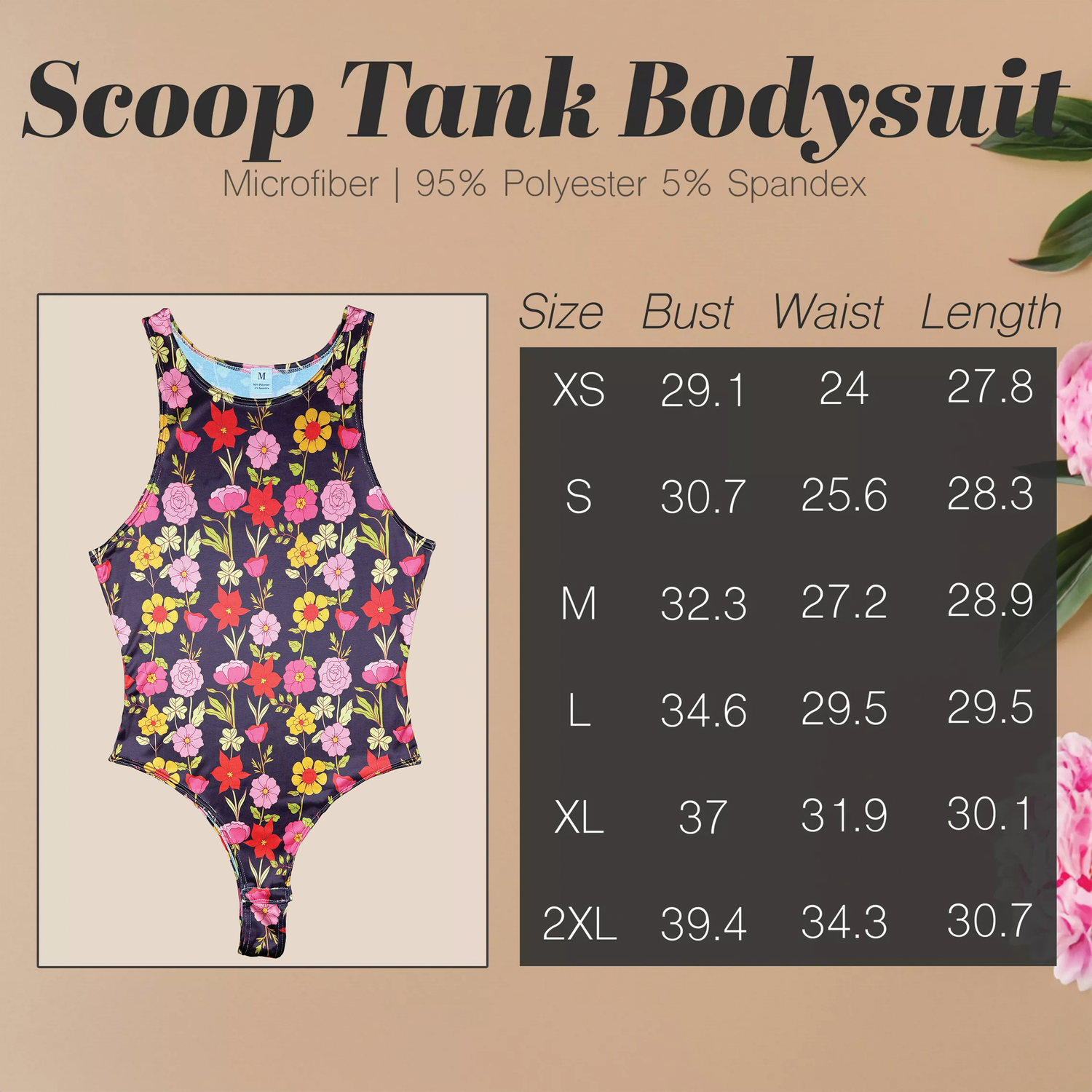 Scoop Tank Bodysuit