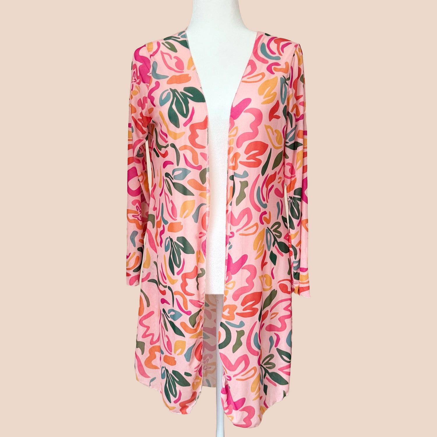 Mesh Cardigan