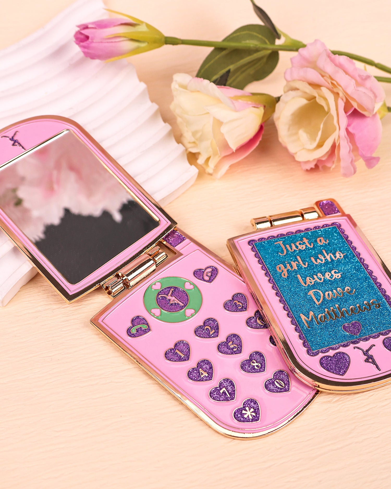 Y2K Flip Phone Compact Mirror Pre-Order
