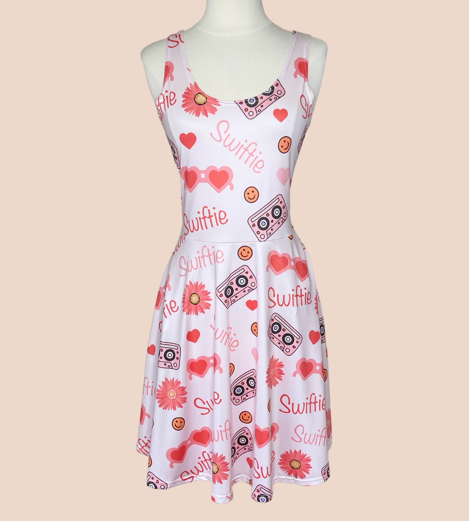 TS Stretchy Tank Dress with Pockets