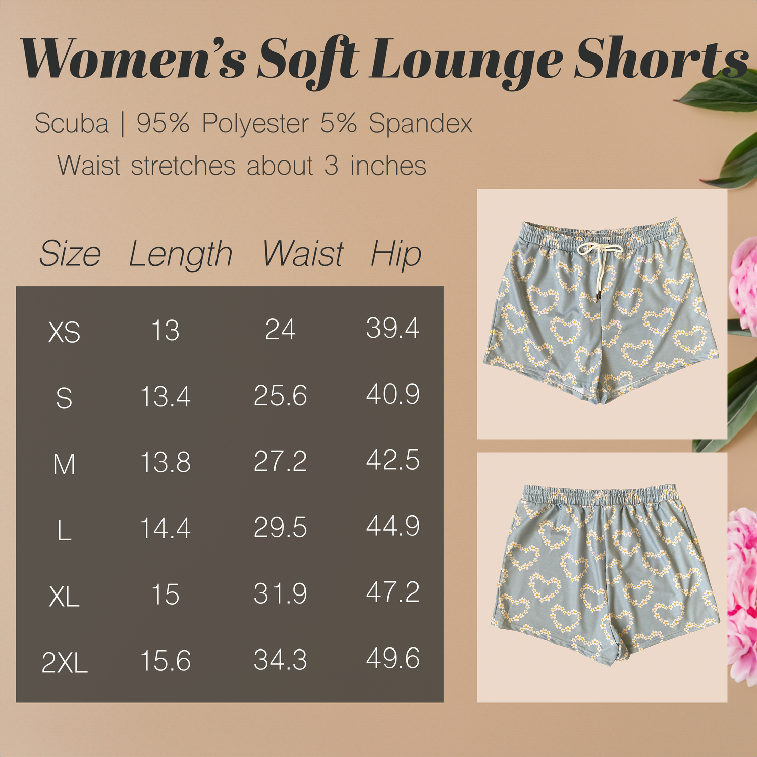 Women's Soft Lounge Shorts