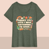Women’s Curvy Sorry I'm Late T-Shirt