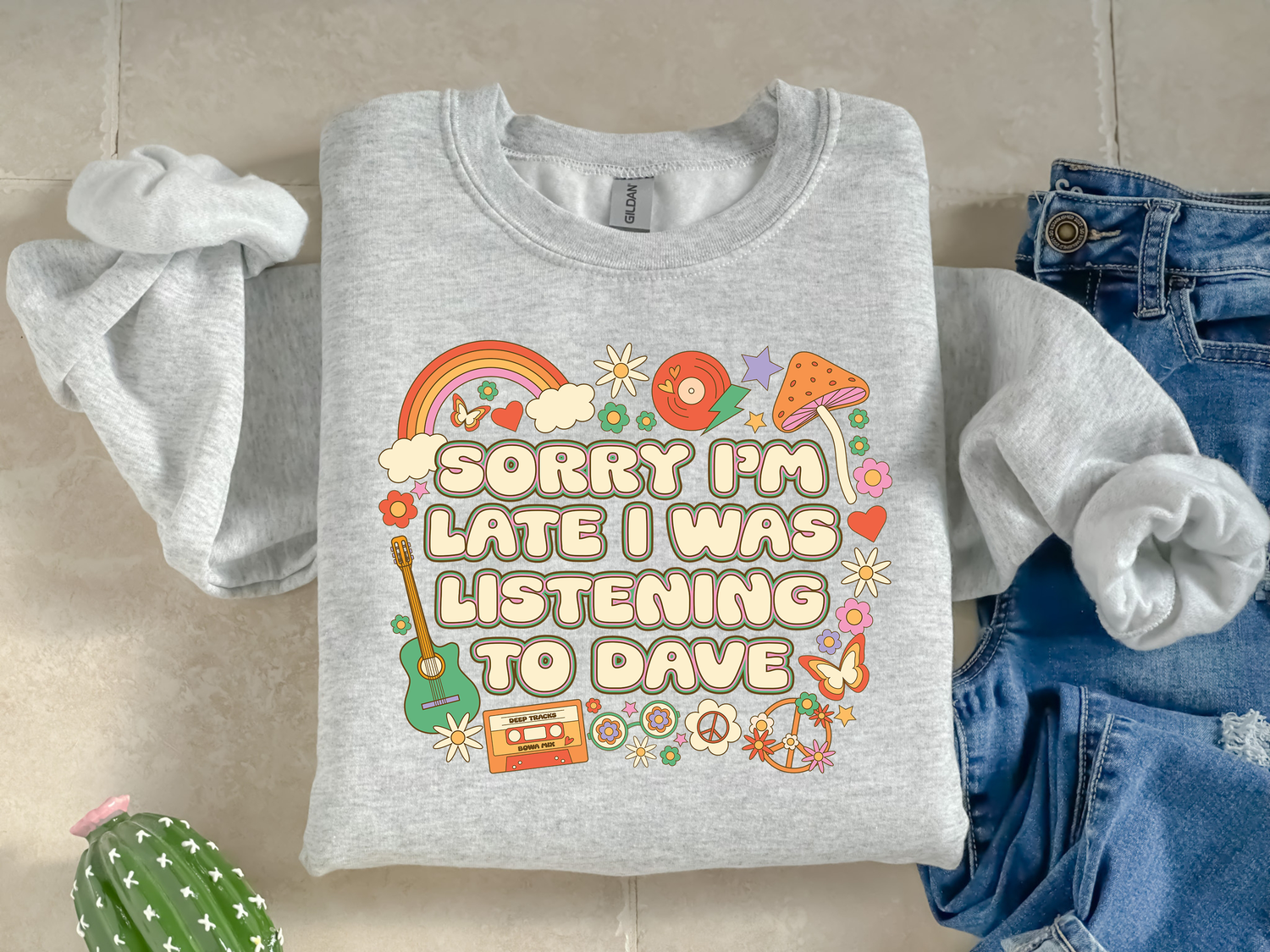 Unisex Sorry I'm Late Sweatshirt