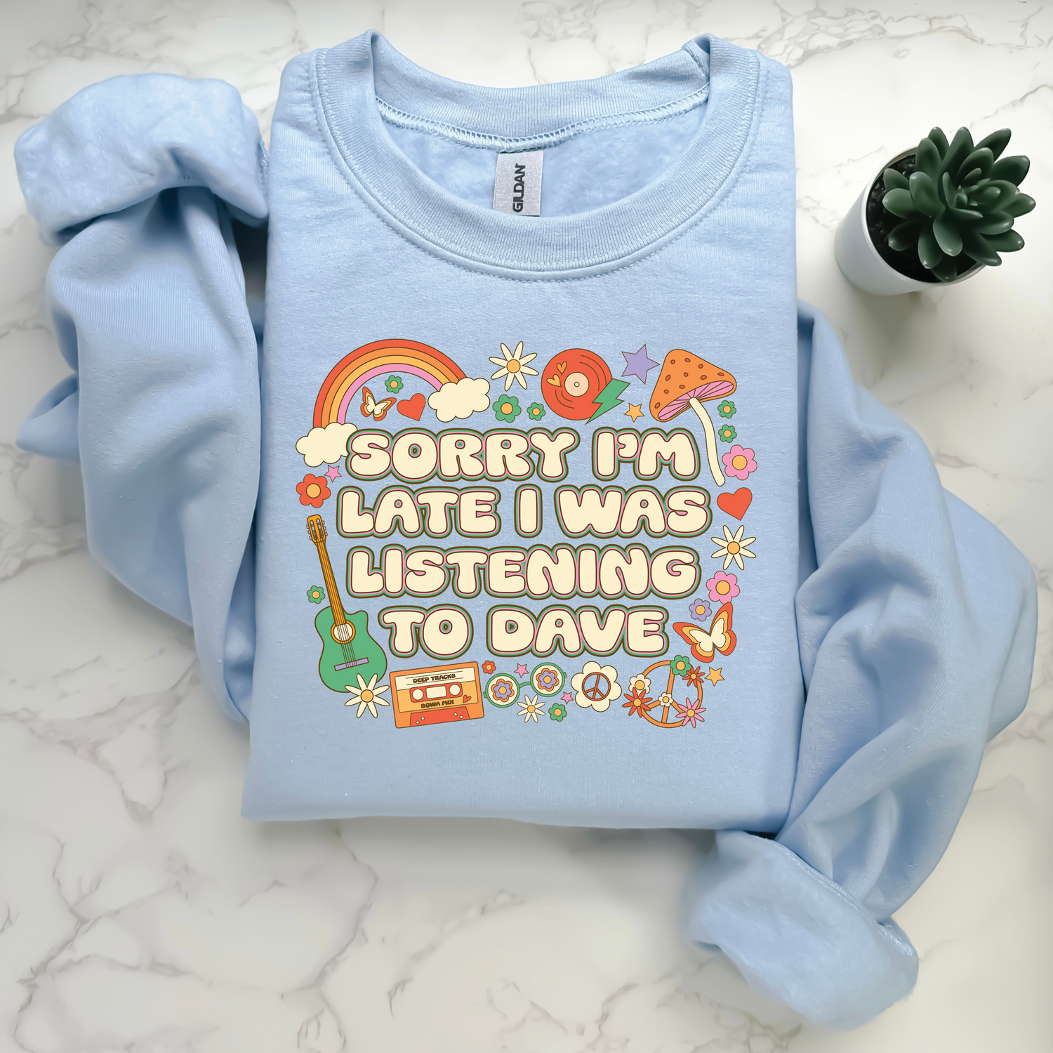 Unisex Sorry I'm Late Sweatshirt