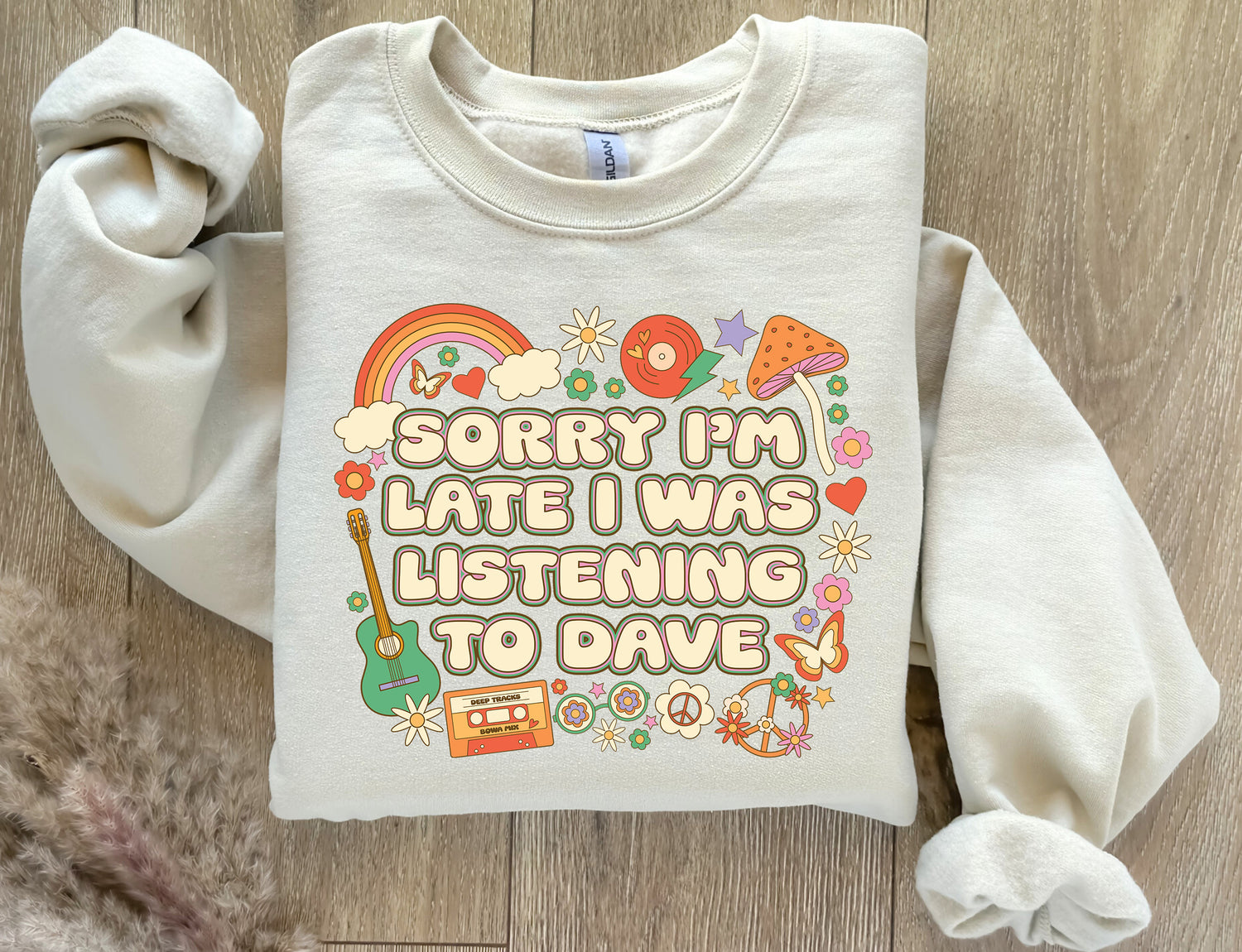 Unisex Sorry I'm Late Sweatshirt
